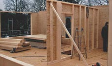 Beispiel Holzrahmenbau